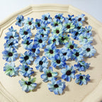 Petits Cœurs de Marguerite en Soie, 3,5 cm, Décorations Écologiques, Idéal pour Mariages, DIY, Décor de Maison, Cadeaux