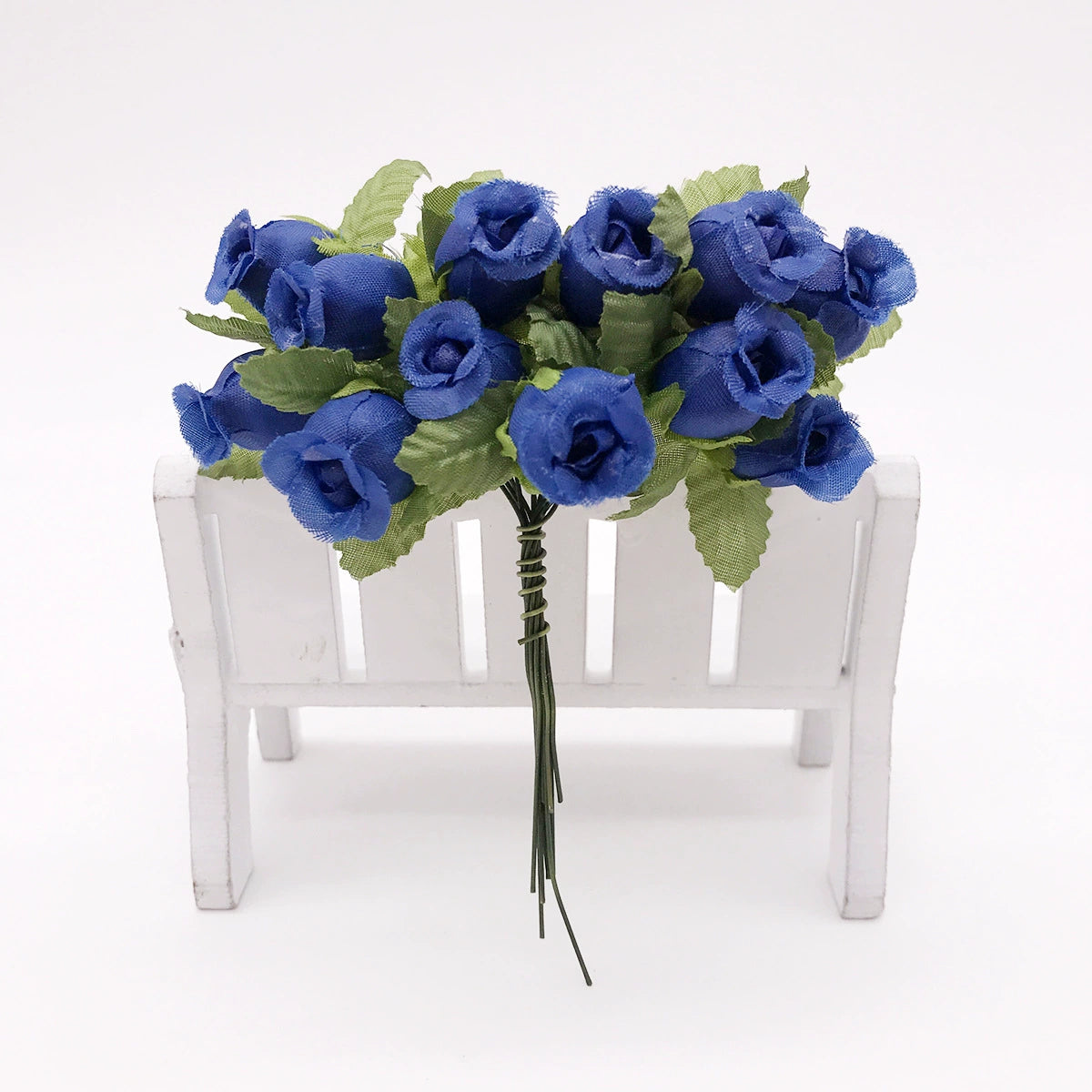 Bouquet de 12 Mini Fleurs de Grenadier Artificielles, 2cm, Esprit Champêtre Rétro, pour Décoration, Mariage, DIY