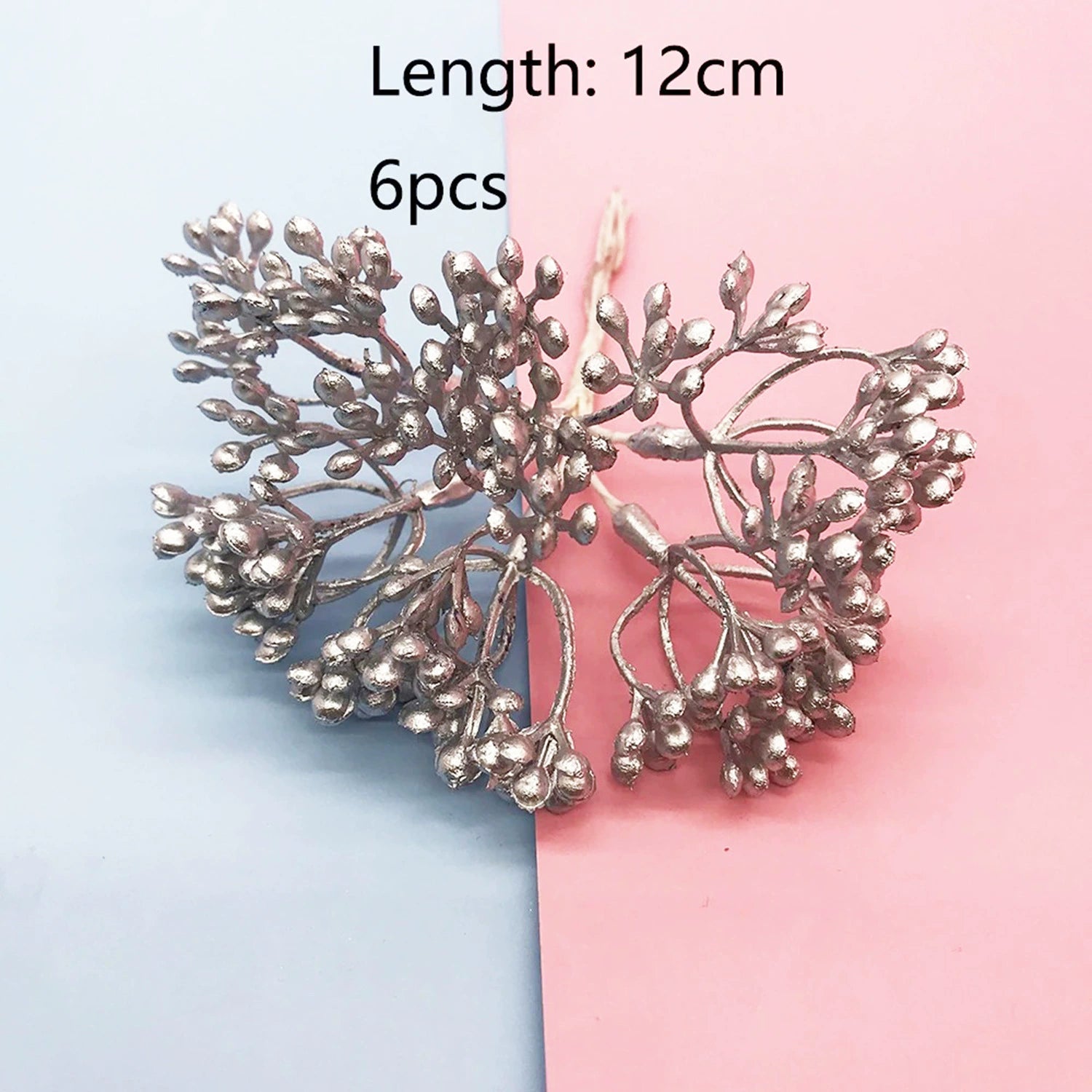 Branche Artificielle 10cm, Fleur Décorative pour DIY, Corsage, Mariage, Guirlande, Aspect Naturel, Ambiance Champêtre et Rétro