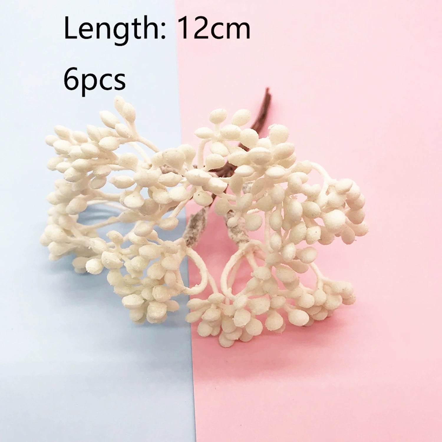 Branche Artificielle 10cm, Fleur Décorative pour DIY, Corsage, Mariage, Guirlande, Aspect Naturel, Ambiance Champêtre et Rétro