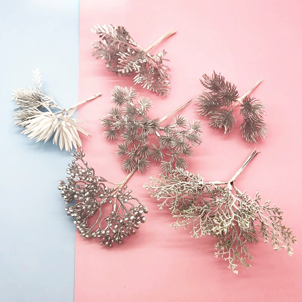 Branche Artificielle 10cm, Fleur Décorative pour DIY, Corsage, Mariage, Guirlande, Aspect Naturel, Ambiance Champêtre et Rétro