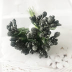 Couronne de Fleurs DIY avec Baies, 9cm, Fausse Fleur Écologique, Élégante pour Mariages, Décor de Maison, Cadeaux