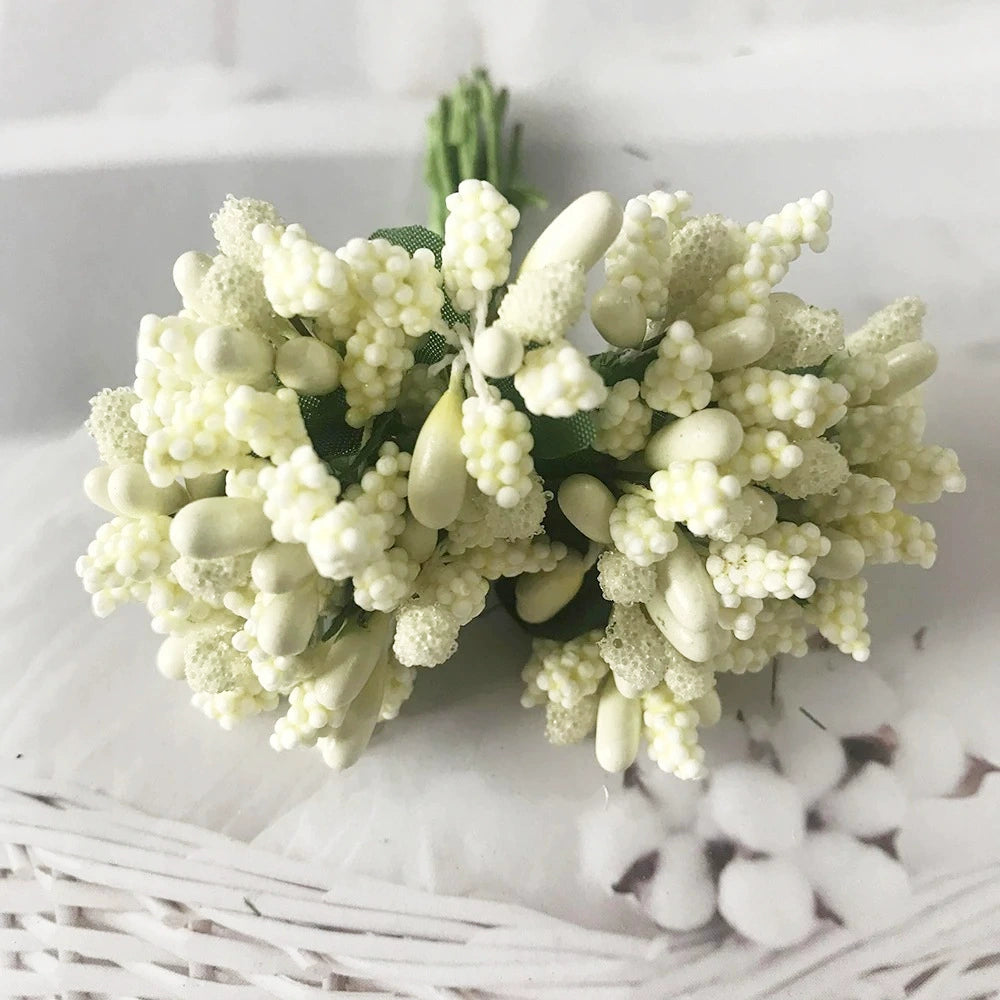 Couronne de Fleurs DIY avec Baies, 9cm, Fausse Fleur Écologique, Élégante pour Mariages, Décor de Maison, Cadeaux