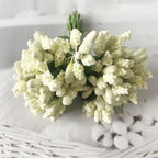 Couronne de Fleurs DIY avec Baies, 9cm, Fausse Fleur Écologique, Élégante pour Mariages, Décor de Maison, Cadeaux