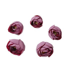 Lot de 10 Boutons de Rose Thé Rétro, 3,5cm, Qualité Réaliste pour DIY Mariage, Déco Champêtre, Guirlande, Ambiance Bohème Chic