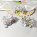 Têtes d'Hortensia Artificielles Vintage 5cm, Fleurs Effet Brûlé pour DIY, Mariage, Bouquet, Déco Champêtre, Vente en Gros