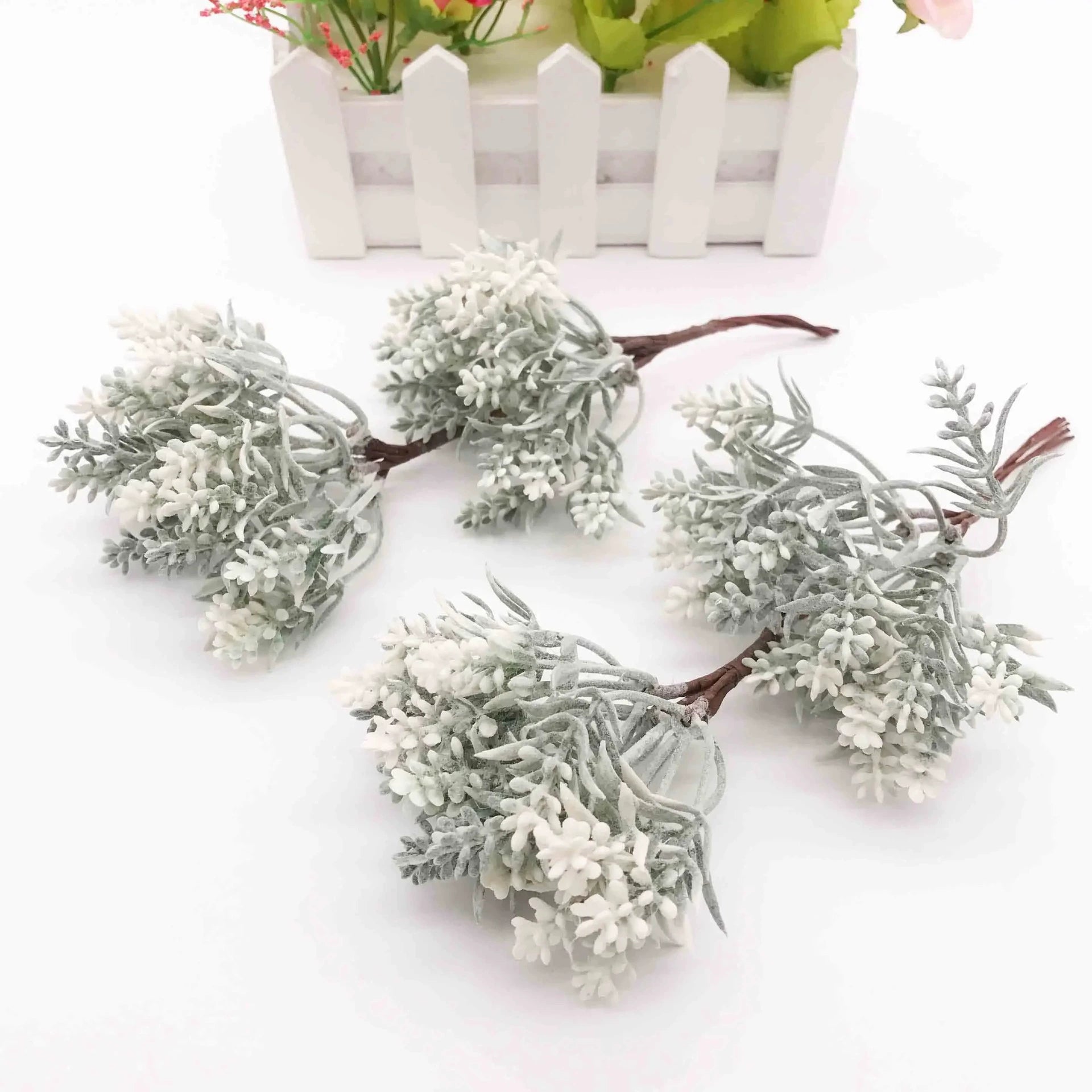 Bouquet de Lavande Artificielle, 14cm, Petits Brins Veloutés, Décoration Style Champêtre, Mariage, DIY, Ambiance Provence