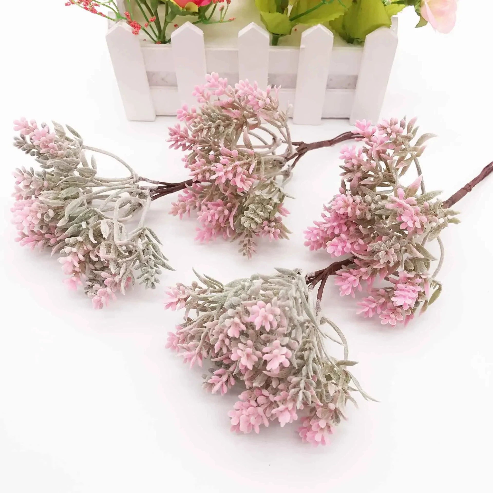 Bouquet de Lavande Artificielle, 14cm, Petits Brins Veloutés, Décoration Style Champêtre, Mariage, DIY, Ambiance Provence