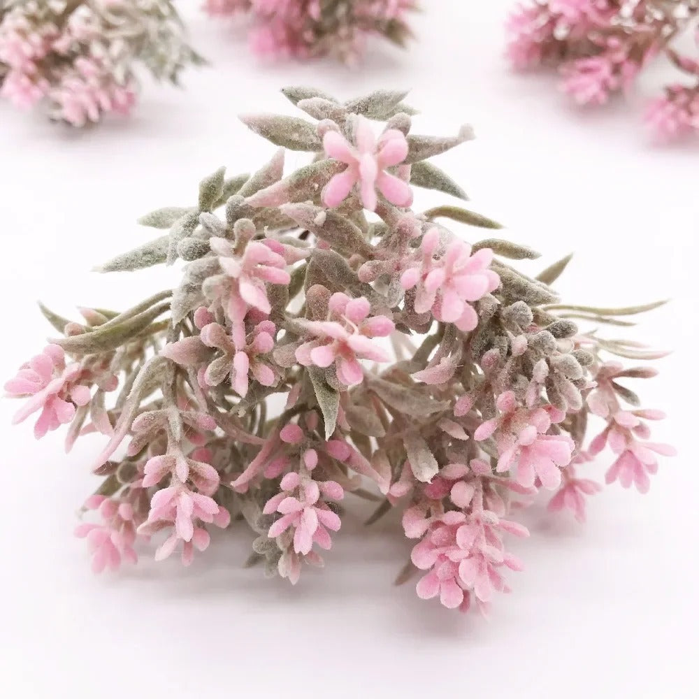 Bouquet de Lavande Artificielle, 14cm, Petits Brins Veloutés, Décoration Style Champêtre, Mariage, DIY, Ambiance Provence