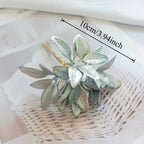 Petit Bouquet Artificiel Cèdre Doré 20 cm, Rameau de Pin pour DIY, Corsage Mariage, Décoration de Noël, Ambiance Élégante et Champêtre