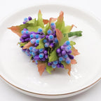 Bouquet de Gypsophile Artificiel (10 Brins), Petites Fleurs Blanches Givré, 9cm, pour DIY Mariage, Décoration Champêtre, Corsage, Chapeau de Paille
