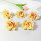 Têtes de Nénuphar Artificiel 7cm, Lot de 10, Pivoine en Soie au Toucher Réel, pour DIY Mariage, Décoration Murale, Charme Champêtre