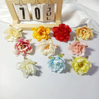 Têtes de Nénuphar Artificiel 7cm, Lot de 10, Pivoine en Soie au Toucher Réel, pour DIY Mariage, Décoration Murale, Charme Champêtre