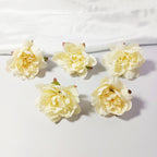 Têtes de Nénuphar Artificiel 7cm, Lot de 10, Pivoine en Soie au Toucher Réel, pour DIY Mariage, Décoration Murale, Charme Champêtre