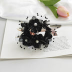 Fleurs Perlées Artificielles 12cm, Rameaux de Perles Délicates pour DIY Mariage, Accessoire Cheveux, Corsage, Décoration Champêtre et Bohème