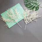 Branche Artificielle 25 cm, Petite Brindille Décorative Aspect Bois Naturel, Tige Rustique pour Vase, DIY Mariage, Décor Champêtre & Bohème