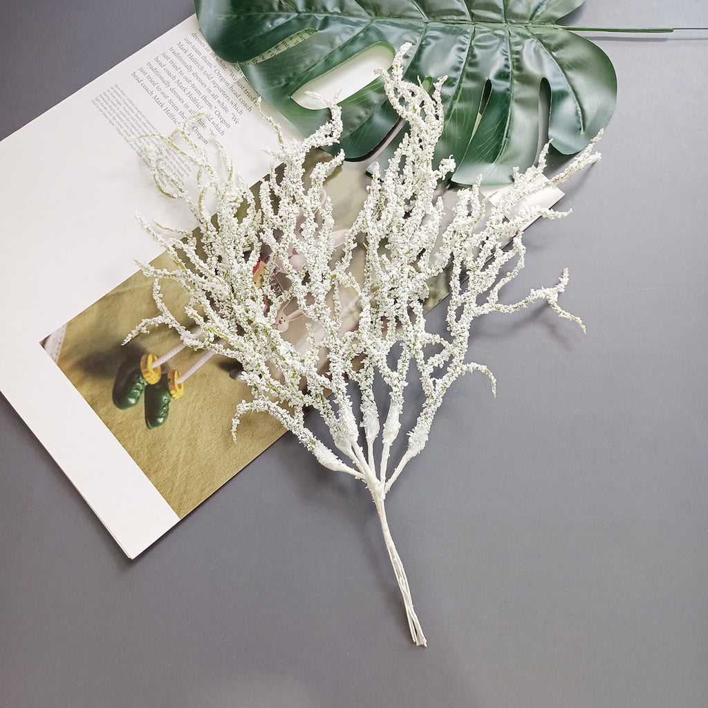 Branche Artificielle 25 cm, Petite Brindille Décorative Aspect Bois Naturel, Tige Rustique pour Vase, DIY Mariage, Décor Champêtre & Bohème