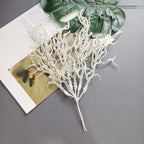 Branche Artificielle 25 cm, Petite Brindille Décorative Aspect Bois Naturel, Tige Rustique pour Vase, DIY Mariage, Décor Champêtre & Bohème