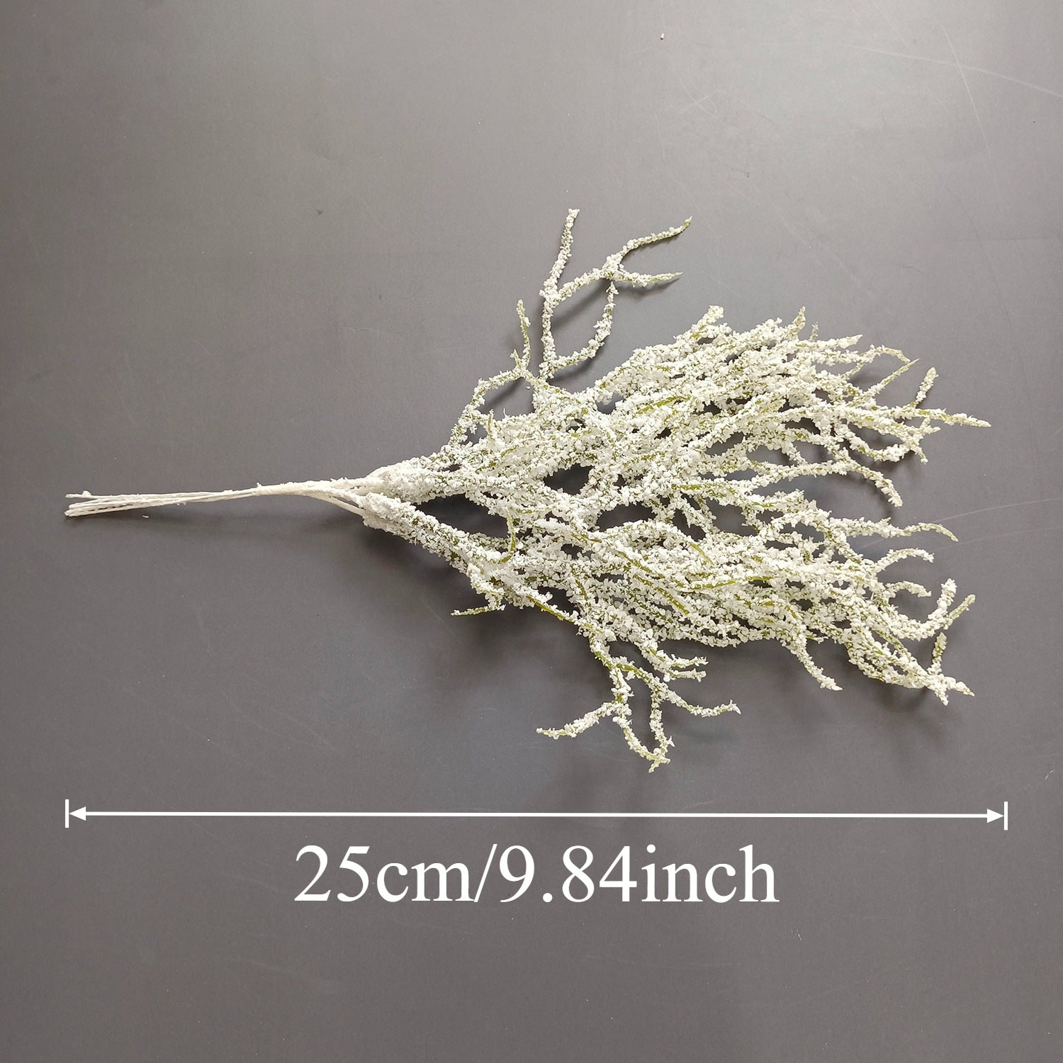 Branche Artificielle 25 cm, Petite Brindille Décorative Aspect Bois Naturel, Tige Rustique pour Vase, DIY Mariage, Décor Champêtre & Bohème