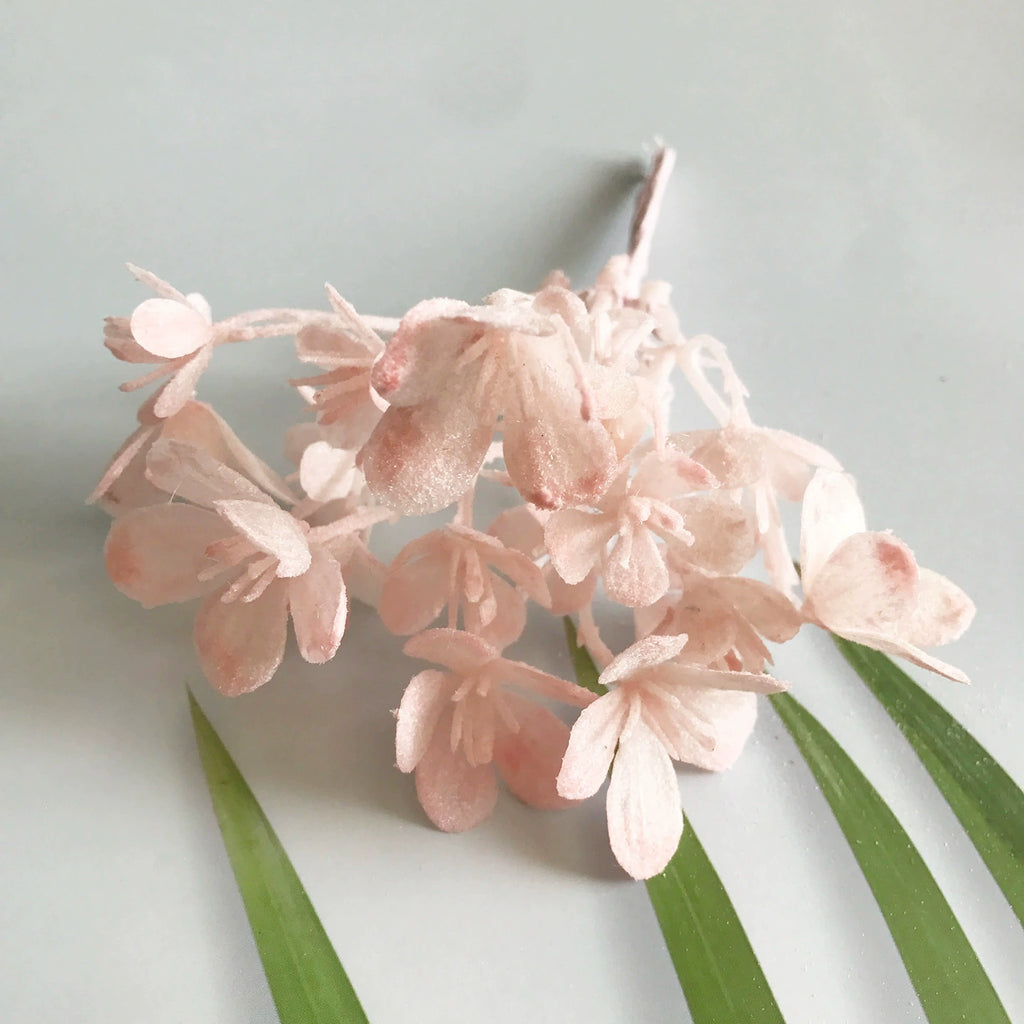 Feuillage Givré Artificiel 16,5 cm, Brindille Décorative Aspect Naturel pour DIY Mariage, Couronne, Déco Bohème, Emballage Cadeau