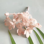 Feuillage Givré Artificiel 16,5 cm, Brindille Décorative Aspect Naturel pour DIY Mariage, Couronne, Déco Bohème, Emballage Cadeau