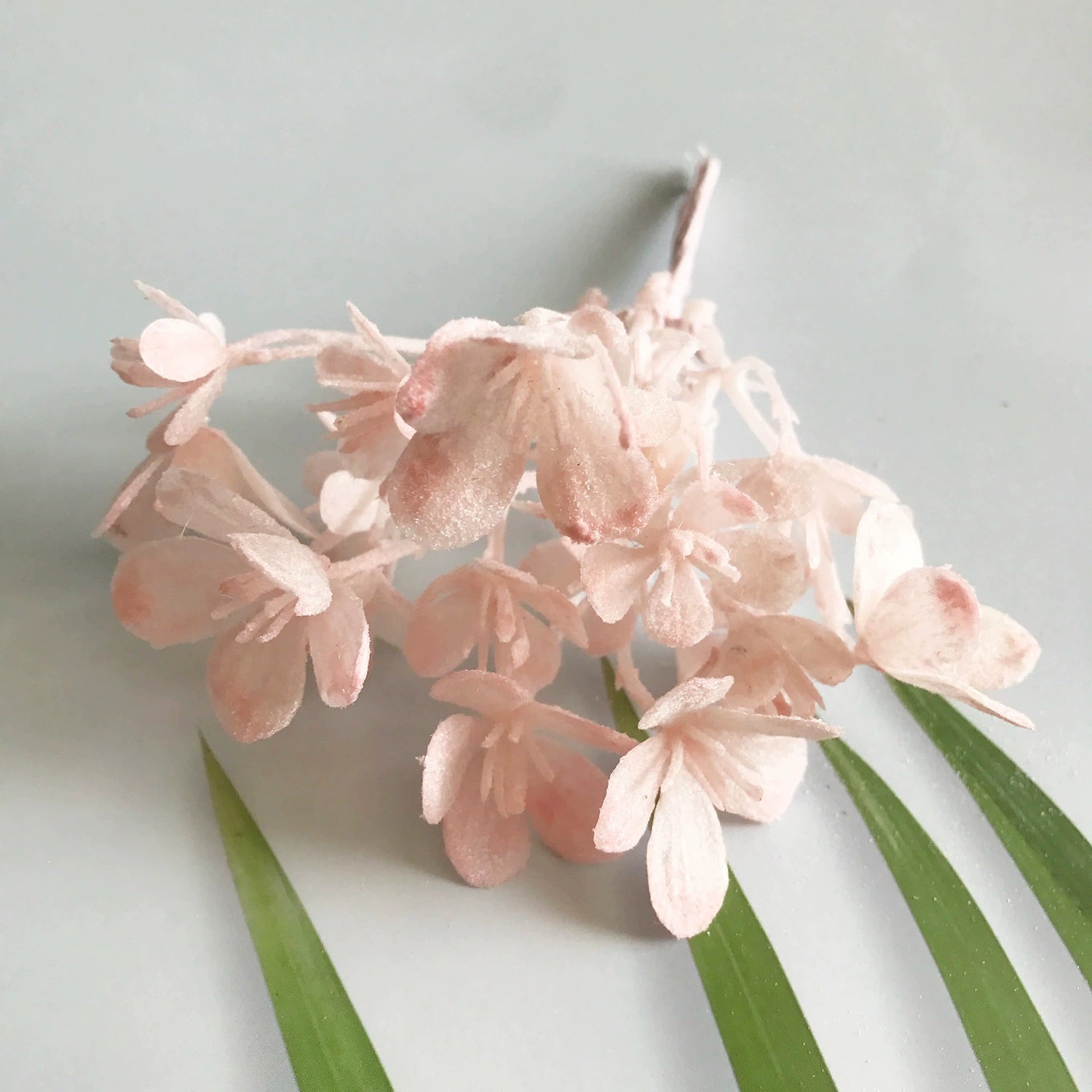Feuillage Givré Artificiel 16,5 cm, Brindille Décorative Aspect Naturel pour DIY Mariage, Couronne, Déco Bohème, Emballage Cadeau