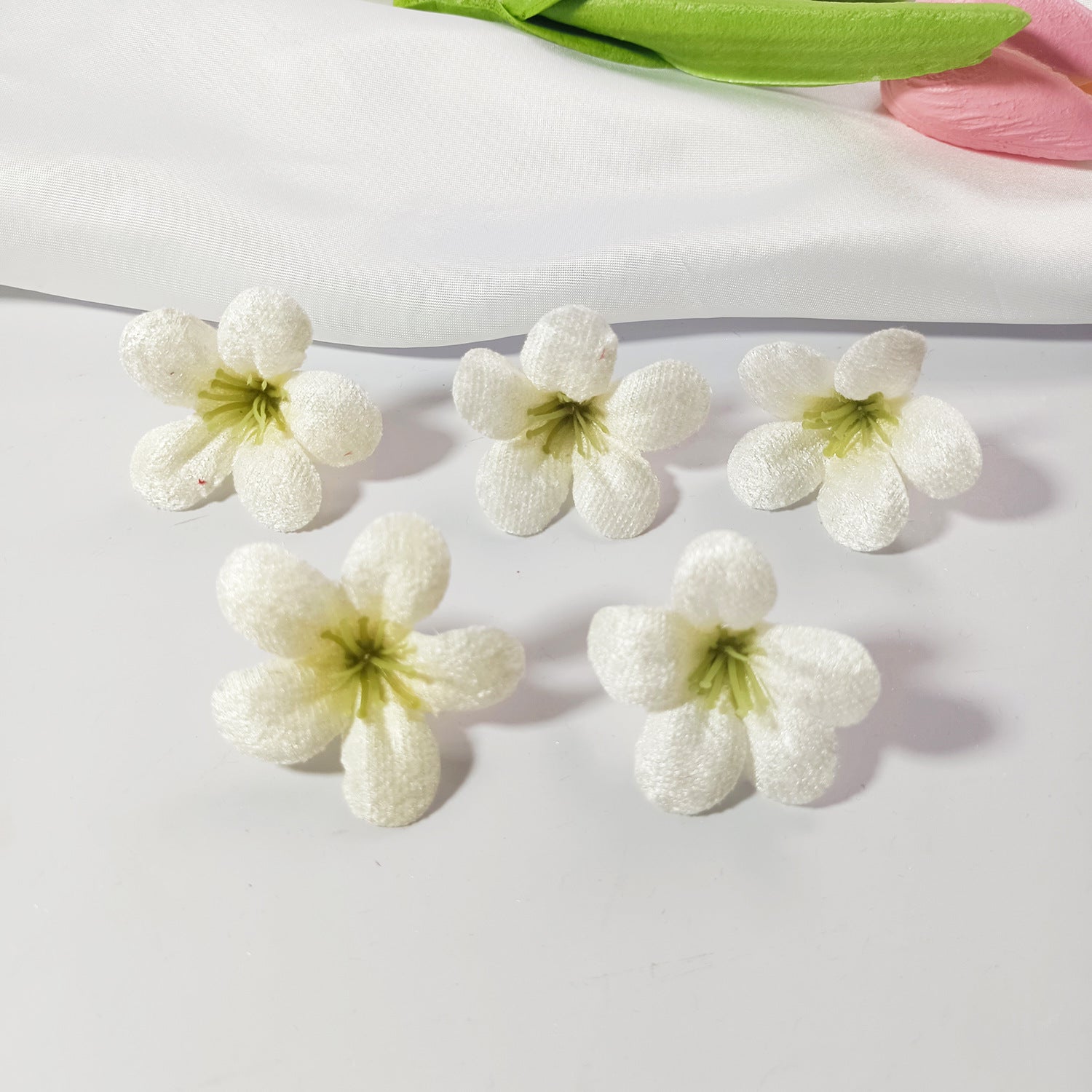 Têtes de Fleurs Sauvages Artificielles, Lot de 10, 4cm, Aspect Naturel, pour DIY, Couronne, Décoration Mariage Bohème, Maison Style Champêtre
