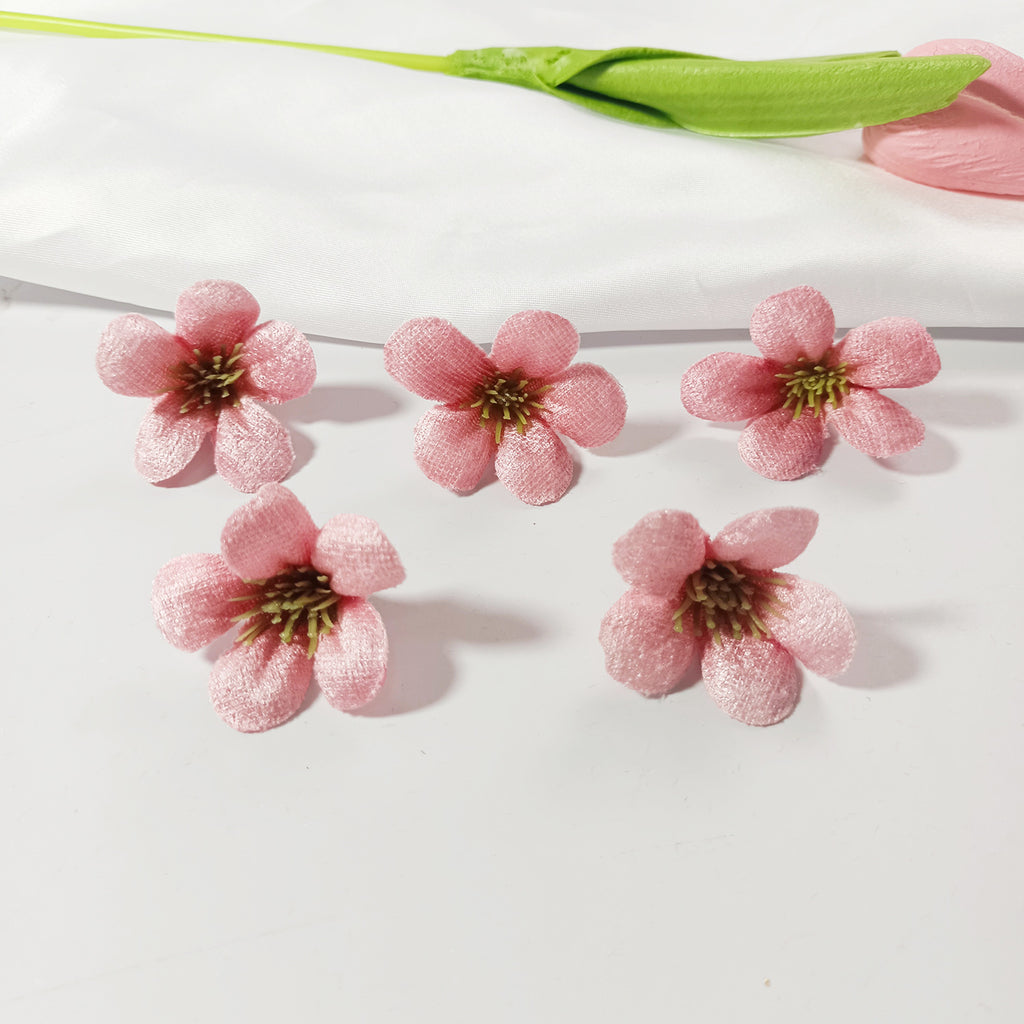 Têtes de Fleurs Sauvages Artificielles, Lot de 10, 4cm, Aspect Naturel, pour DIY, Couronne, Décoration Mariage Bohème, Maison Style Champêtre
