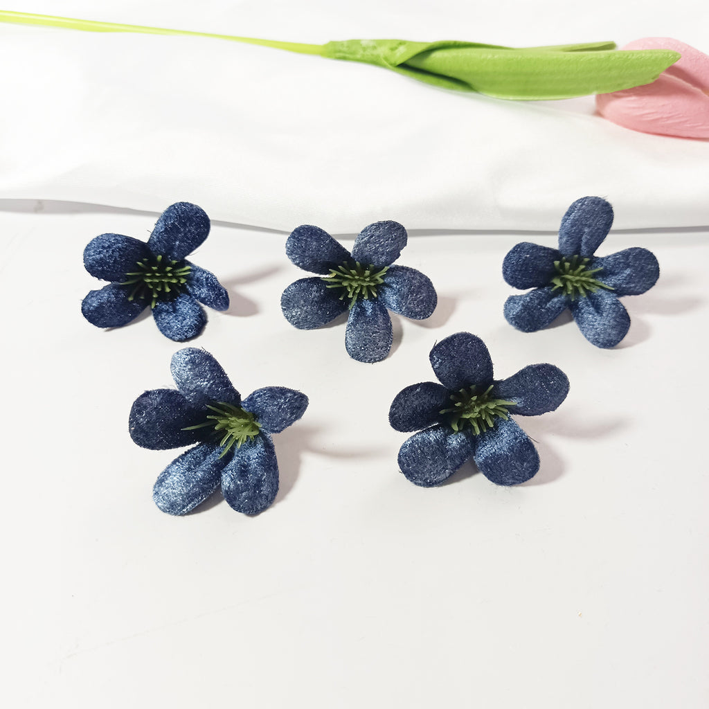 Têtes de Fleurs Sauvages Artificielles, Lot de 10, 4cm, Aspect Naturel, pour DIY, Couronne, Décoration Mariage Bohème, Maison Style Champêtre