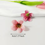 Têtes de Fleurs Sauvages Artificielles, Lot de 10, 4cm, Aspect Naturel, pour DIY, Couronne, Décoration Mariage Bohème, Maison Style Champêtre