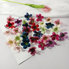 Têtes de Fleurs Sauvages Artificielles, Lot de 10, 4cm, Aspect Naturel, pour DIY, Couronne, Décoration Mariage Bohème, Maison Style Champêtre