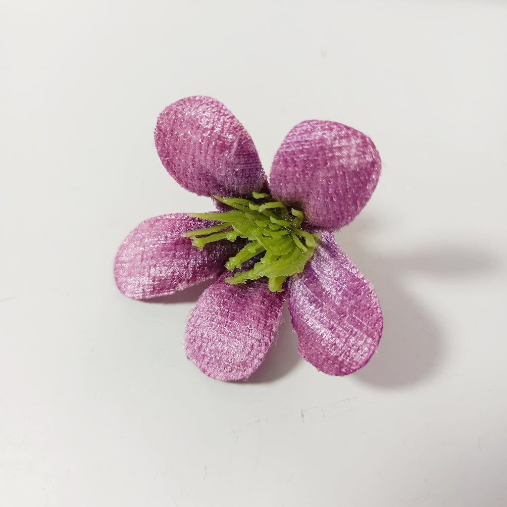 Têtes de Fleurs Sauvages Artificielles, Lot de 10, 4cm, Aspect Naturel, pour DIY, Couronne, Décoration Mariage Bohème, Maison Style Champêtre