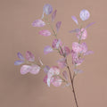 Tige d'Eucalyptus Artificiel Populus 85cm, Feuillage d'Automne au Toucher Réel, Grande Branche pour Vase, Décoration Maison, Mariage Champêtre