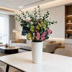 Orchidées Artificielles Phalaenopsis, Lot de 10 Tiges 30cm, Toucher Réel, pour Vase, Déco Maison, Mariage Champêtre, Élégance Française