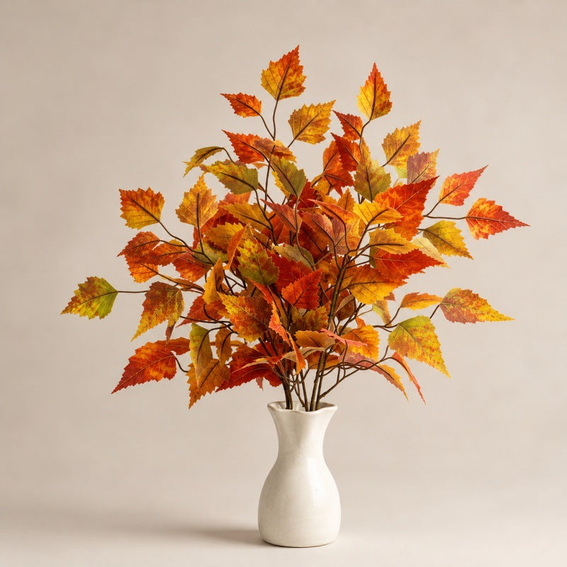 Branche d'Érable Artificielle 56 cm, Feuillage d'Automne Poétique, Idéal Vase, Décoration Maison, Mariage Bohème, Toussaint