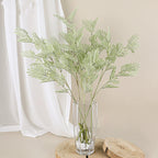 Plante artificielle Mimosa 75 cm, effet naturel, vert grisâtre, décoration intérieure, mariage, terrasse, café