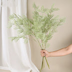 Plante artificielle Mimosa 75 cm, effet naturel, vert grisâtre, décoration intérieure, mariage, terrasse, café
