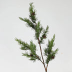 Branche de Pin Artificielle avec Cônes, 93 cm, Décoration Élégante pour Mariage, Maison, Terrasse, Style Provençal