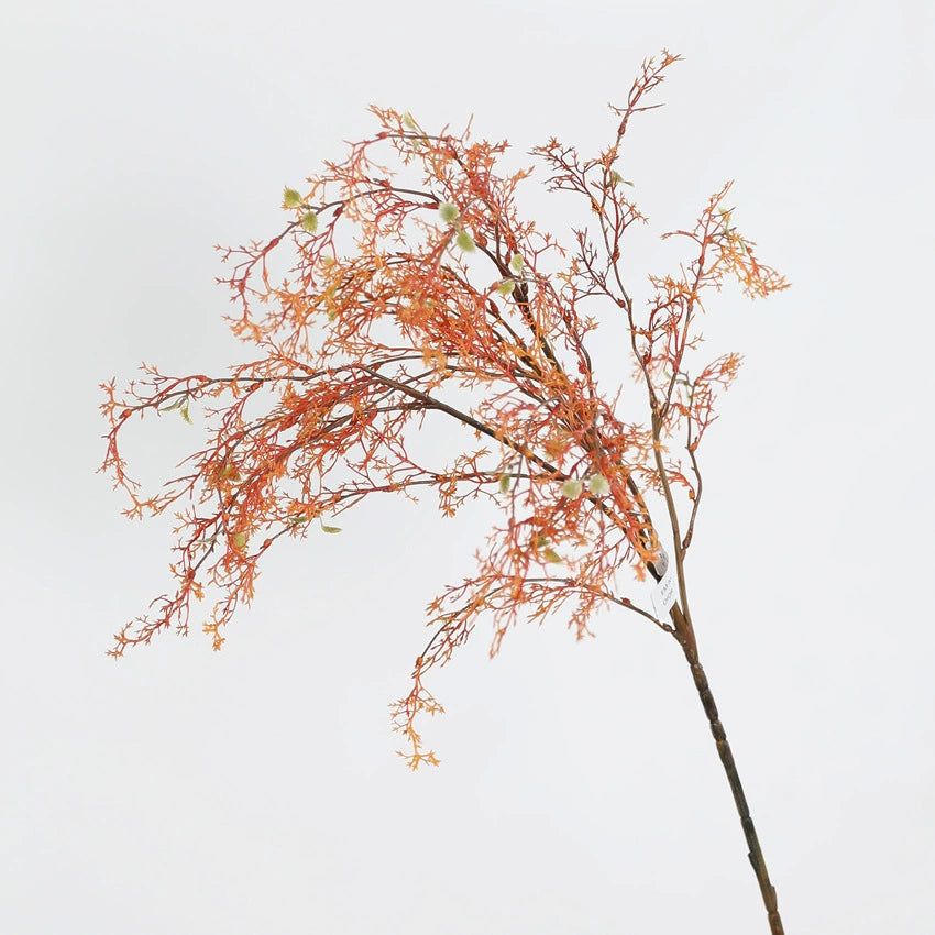 Plante Artificielle Étoile d'Hiver, Branche de Pin Brumeux 90cm, Décoration Naturelle pour Mariage, Maison, Boutique, Cimetière, 5 Couleurs Disponibles