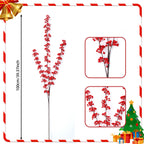 Branche de Pin Artificielle de Noël, 73 cm, en Plastique, Décoration de Maison, Fête, Mariage, Ambiance Élégante