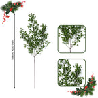 Branche de Pin Artificielle de Noël, 73 cm, en Plastique, Décoration de Maison, Fête, Mariage, Ambiance Élégante