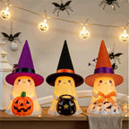 Fantôme lumineux Halloween, décoration extérieure, résine, 13 cm, ambiance mystérieuse, jardin, terrasse, mariage gothique, décoration d'intérieur