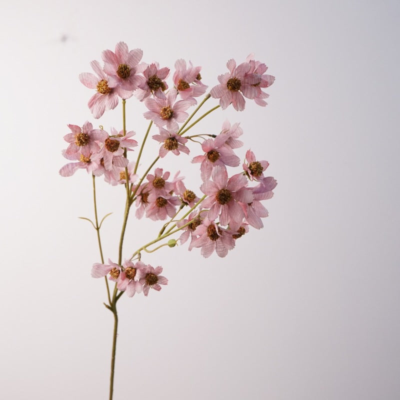Fleur Artificielle Cosmos Étoilé, 79 cm, Soie de Haute Qualité, Décoration Mariage, Vase, Maison, Événements