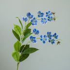 Fleur Artificielle de Pommier Pleureur, 100 cm, Plastique, Élégance Naturelle, Décoration Intérieure, Mariage, Bouquet, Vase