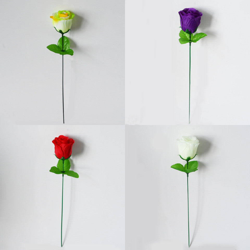 Fleurs artificielles roses paon, tige unique 33 cm, 12 pièces, décoration élégante pour mariage et événements