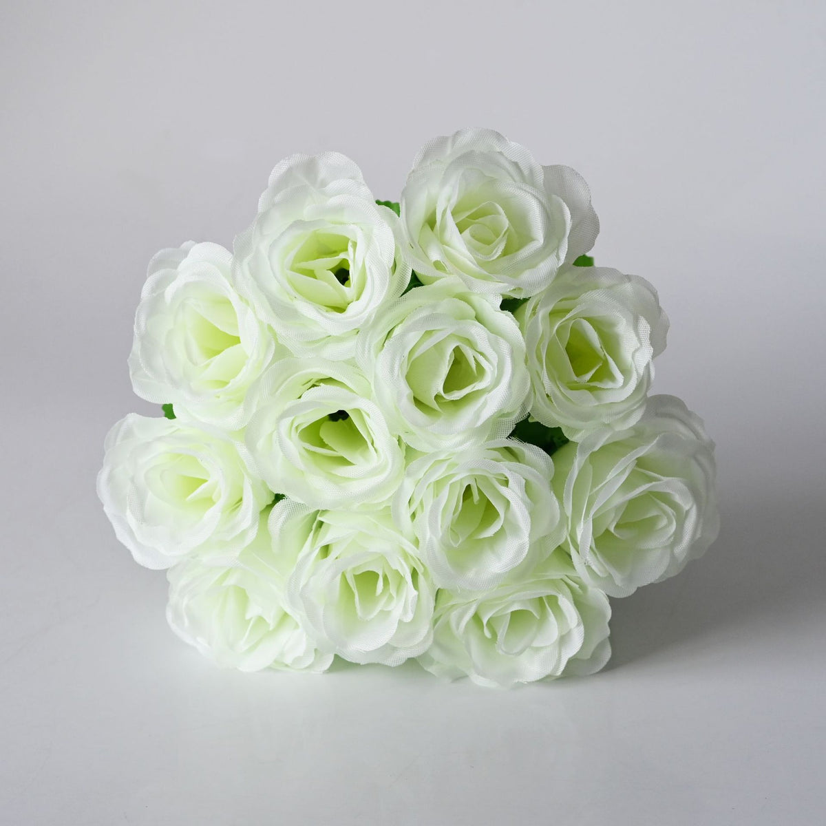 Fleurs artificielles roses paon, tige unique 33 cm, 12 pièces, décoration élégante pour mariage et événements