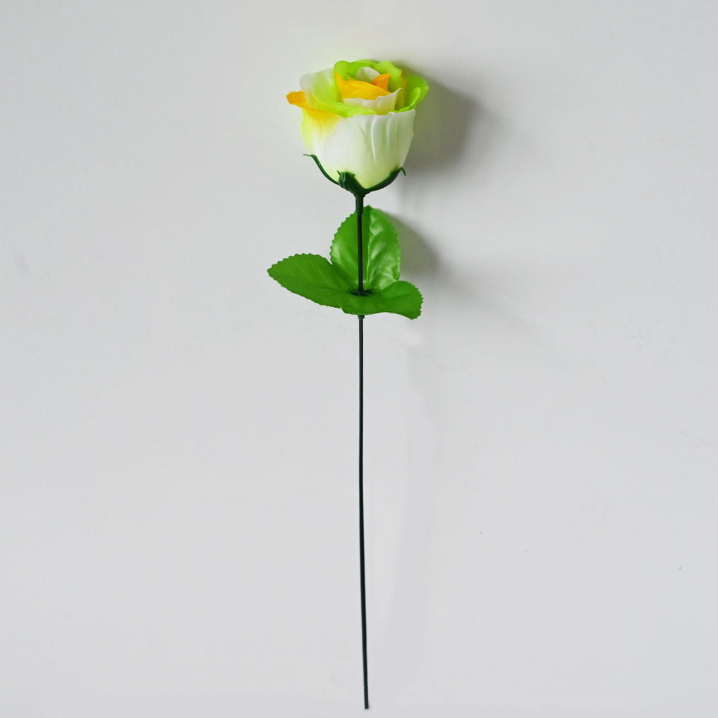 Fleurs artificielles roses paon, tige unique 33 cm, 12 pièces, décoration élégante pour mariage et événements