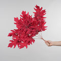 Bouquet de feuilles de chêne artificielles, 58 cm, décoration intérieure, mariage, événements, ambiance élégante
