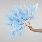 Bouquet de feuilles de chêne artificielles, 58 cm, décoration intérieure, mariage, événements, ambiance élégante