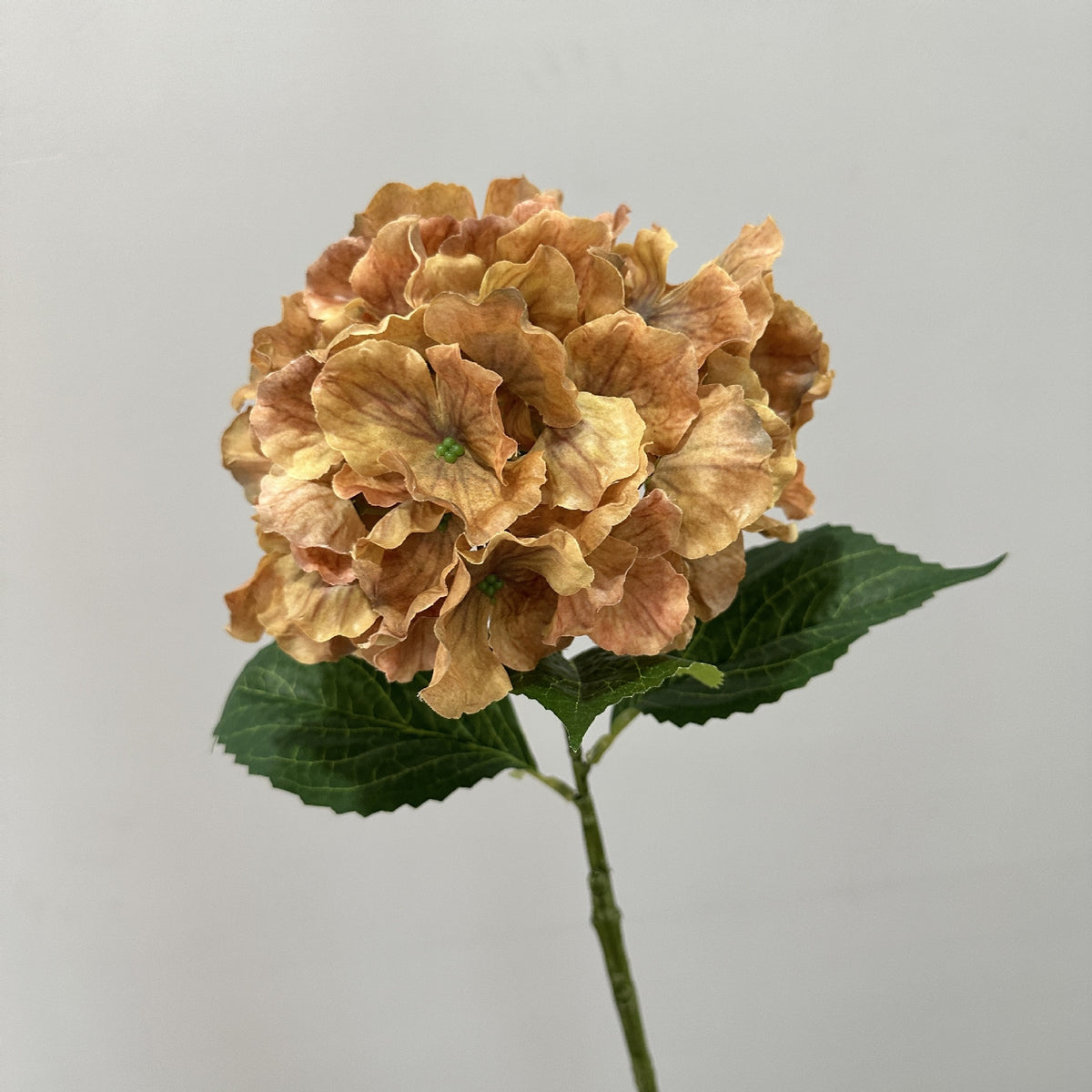 Bouquet artificiel Hydrangea vintage automne 57cm - Décoration murale, mariage, terrasse, café, mémoire